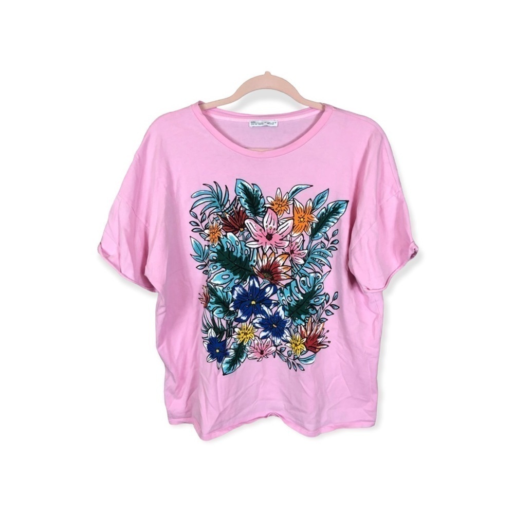 Zara floral‎ top
